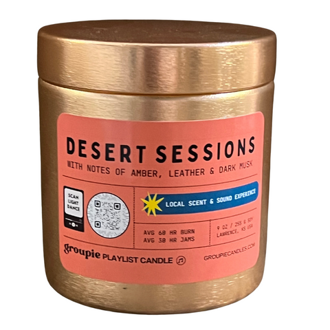 Desert Sessions Playlist Candle