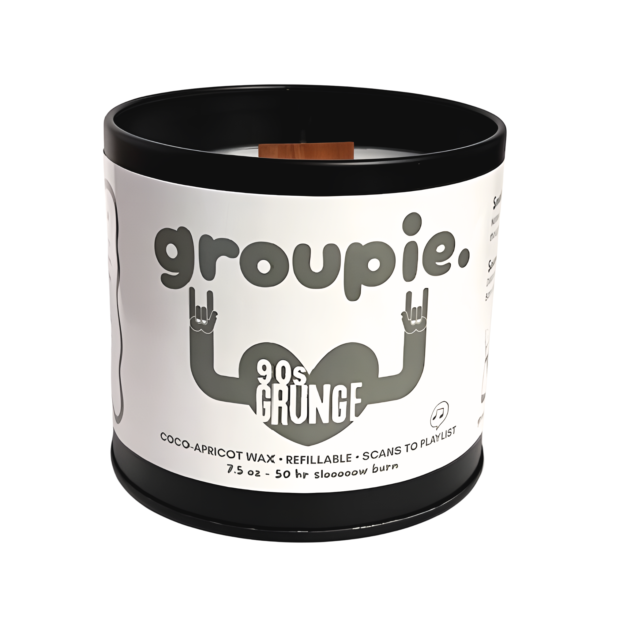 90's Grunge Playlist Candle