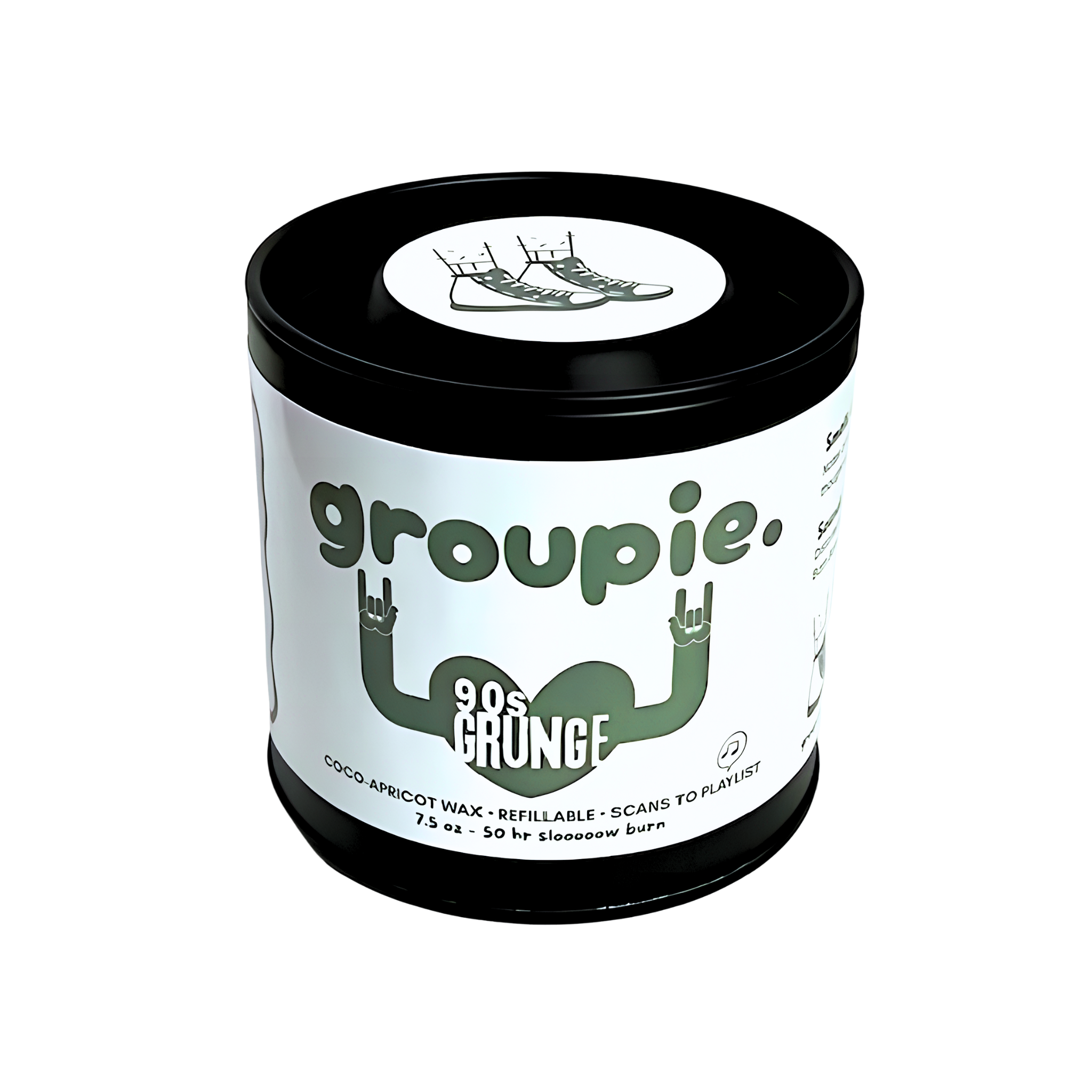 90's Grunge Playlist Candle