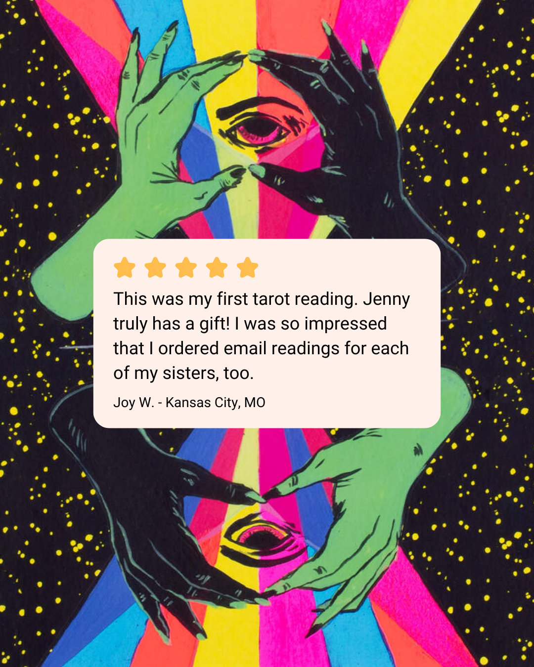 Email Tarot Reading + Custom Playlist