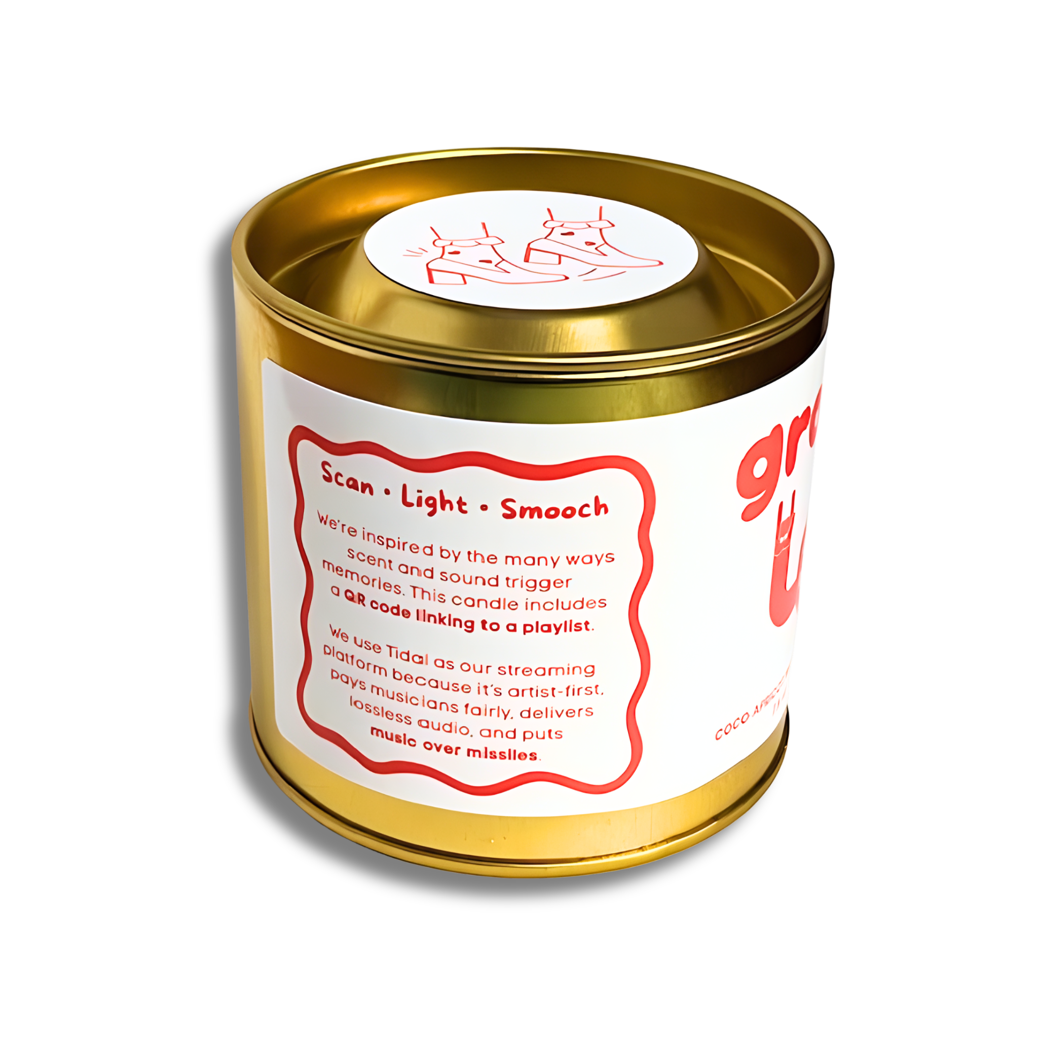Love Songs Playlist Candle