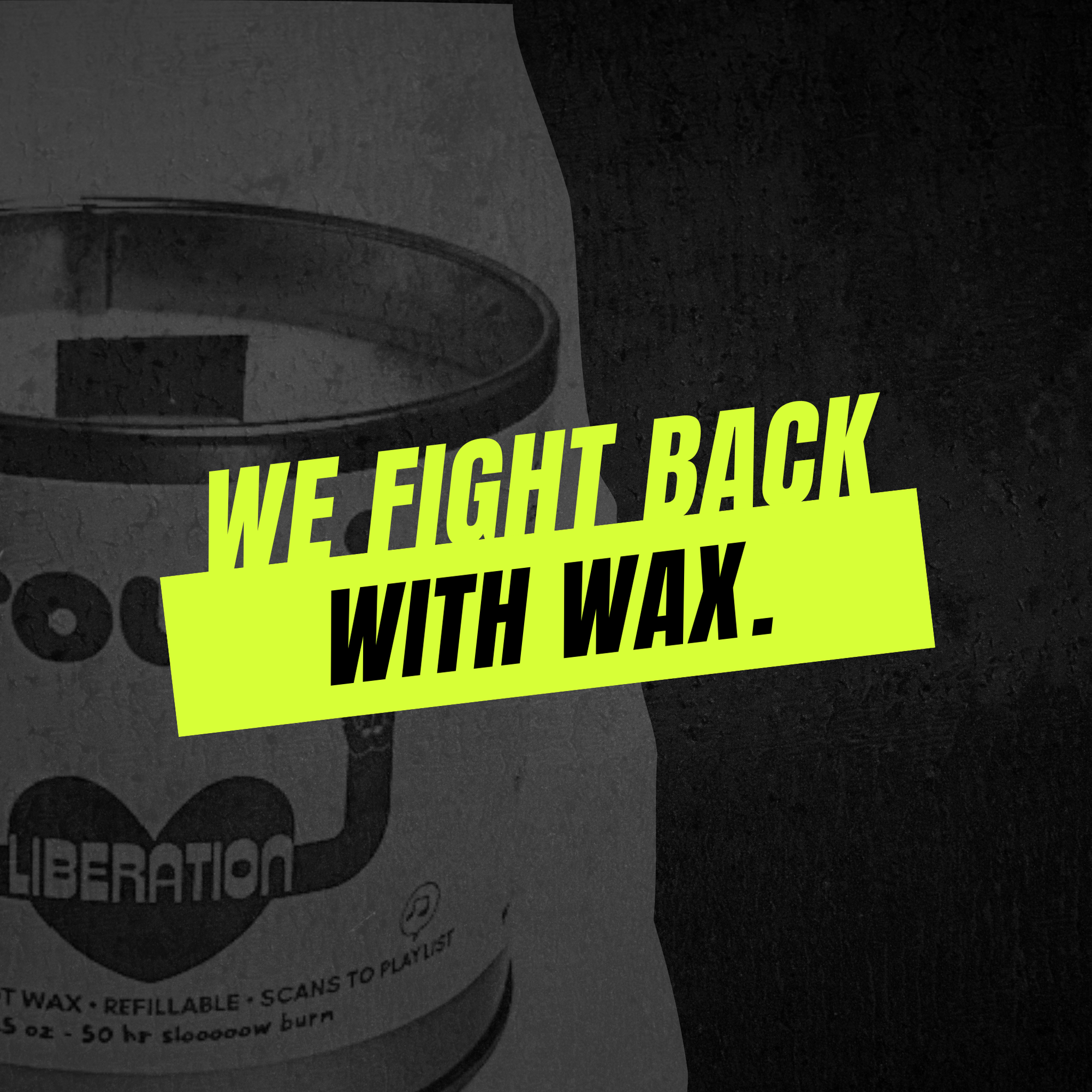 Liberation Playlist Candle