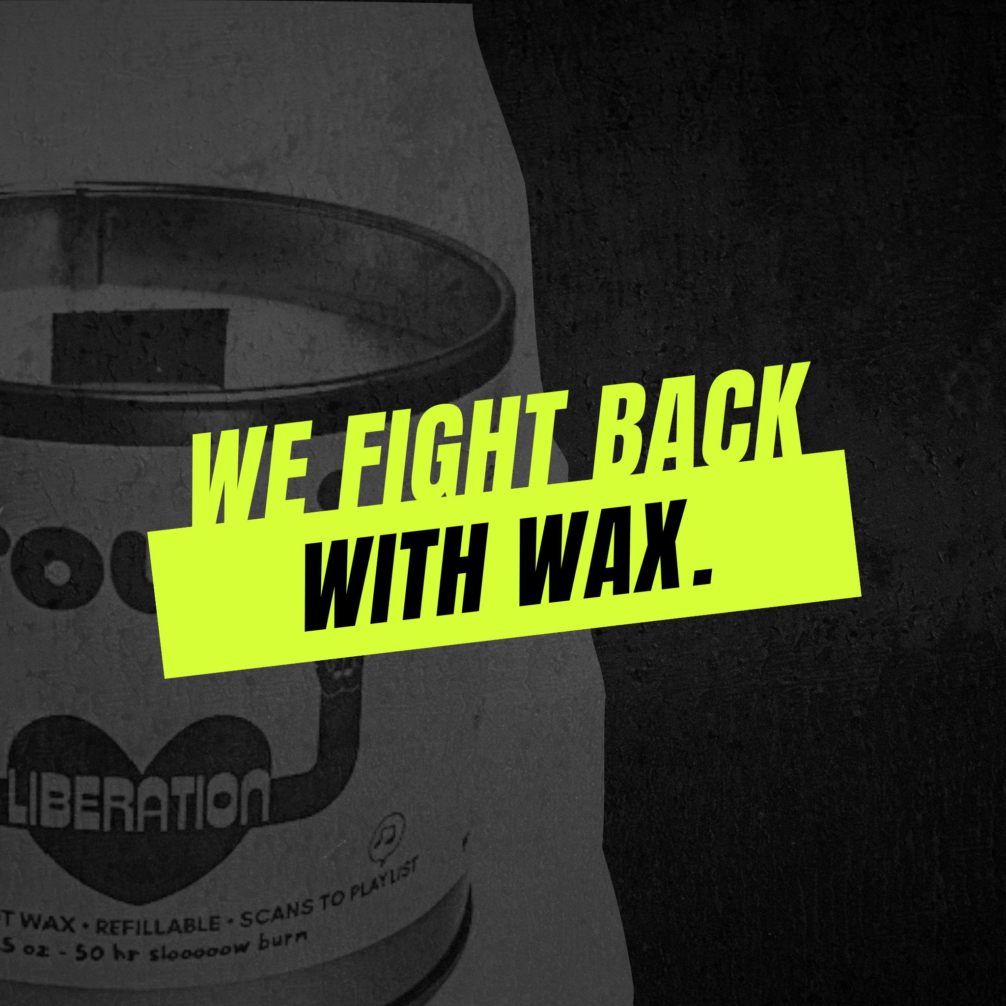 Liberation Playlist Candle